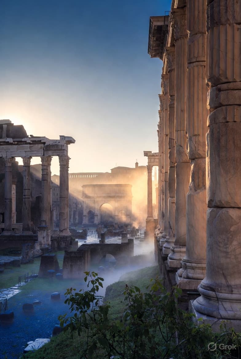 Ancient Ruins (Rome / Greece) - AI generated example using this ChatGPT prompt template