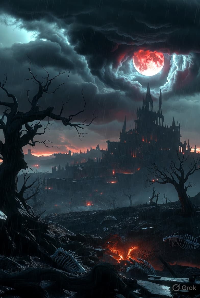 Dark Fantasy Landscape — Dark Fantasy prompt example