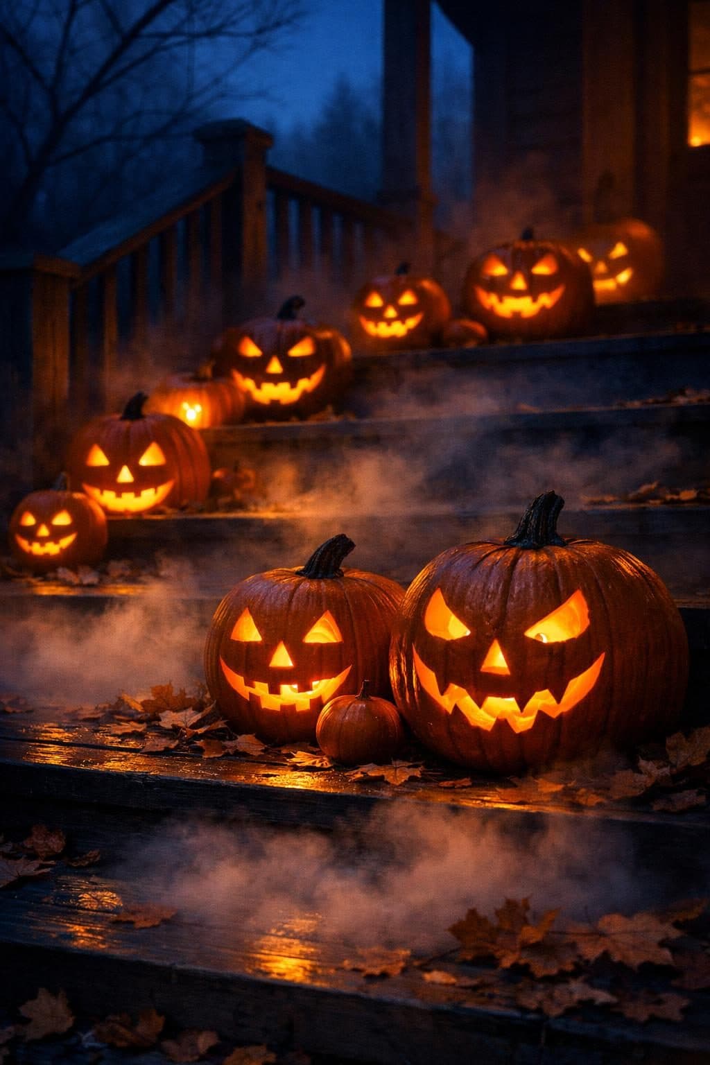 Halloween Scene Generator — 4K Atmospheric prompt template