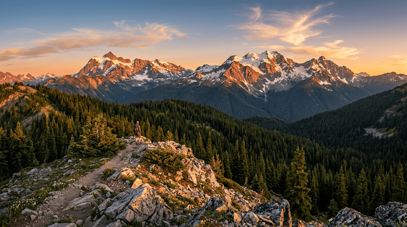 High-Resolution Landscape — Golden Hour prompt template