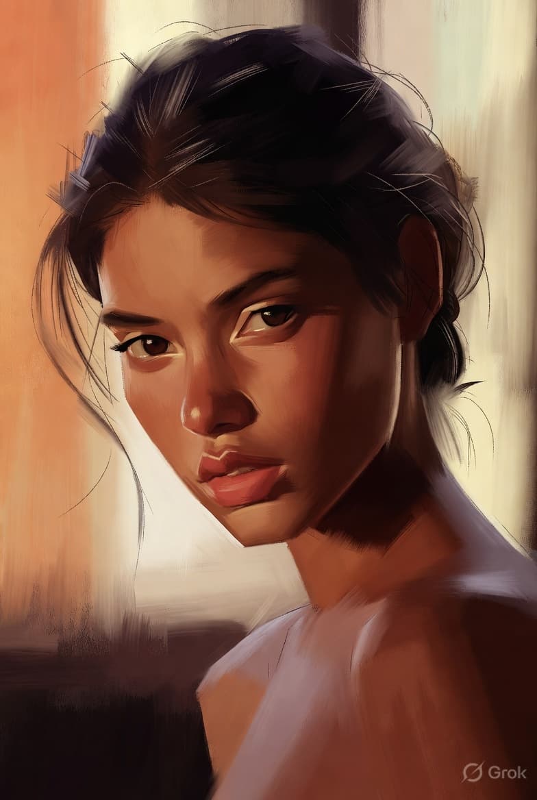 Digital Painting Portrait — Digital Painting prompt example