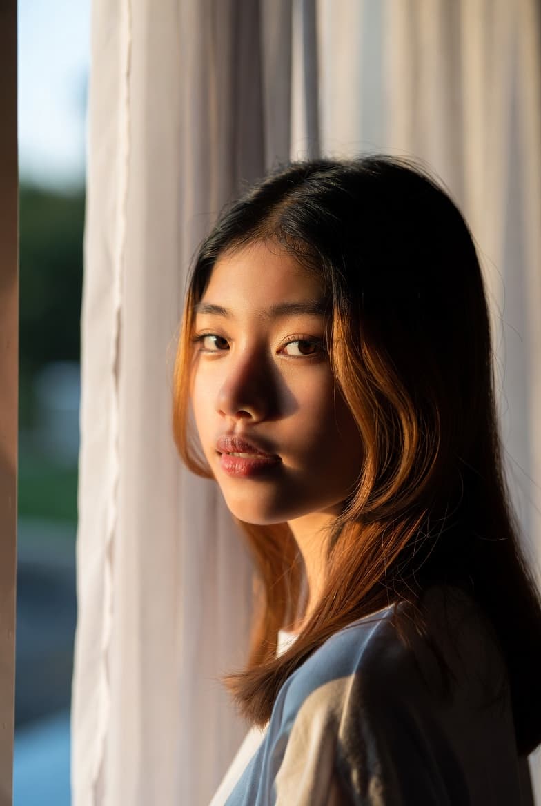 Natural Light Portrait prompt template