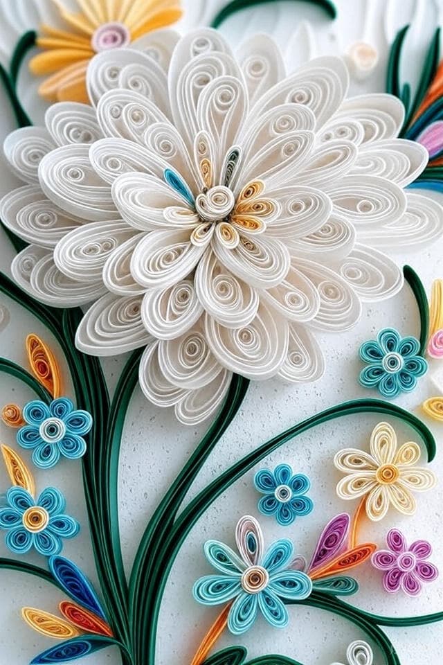 Quilling Art Generator — Quilling prompt example