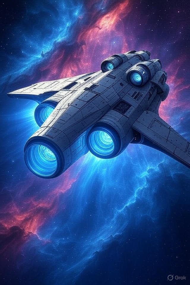 Sci-Fi Spaceship Generator prompt template