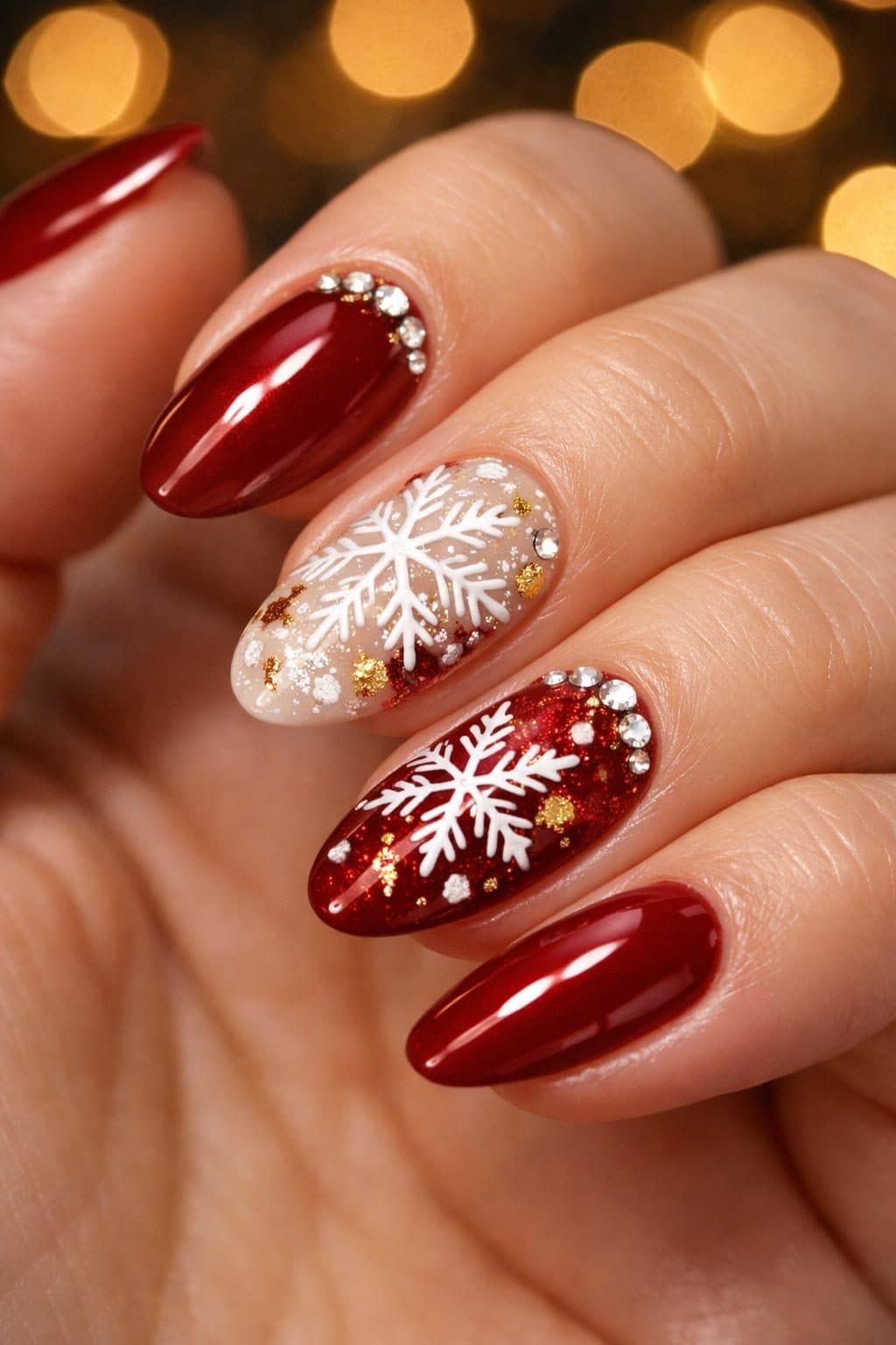Christmas Nail Set Generator prompt template