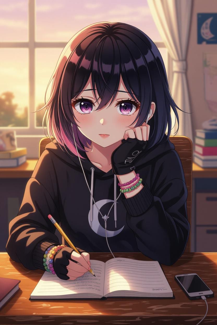 Example of Anime Character Art Generator