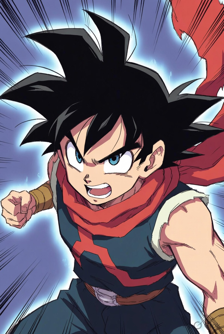 Example of Shonen Hero Character