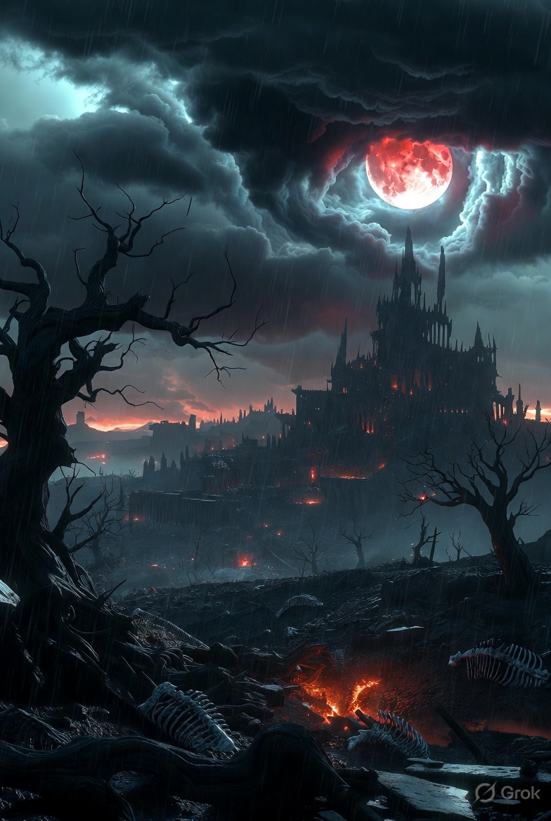 Example of Dark Fantasy Landscape