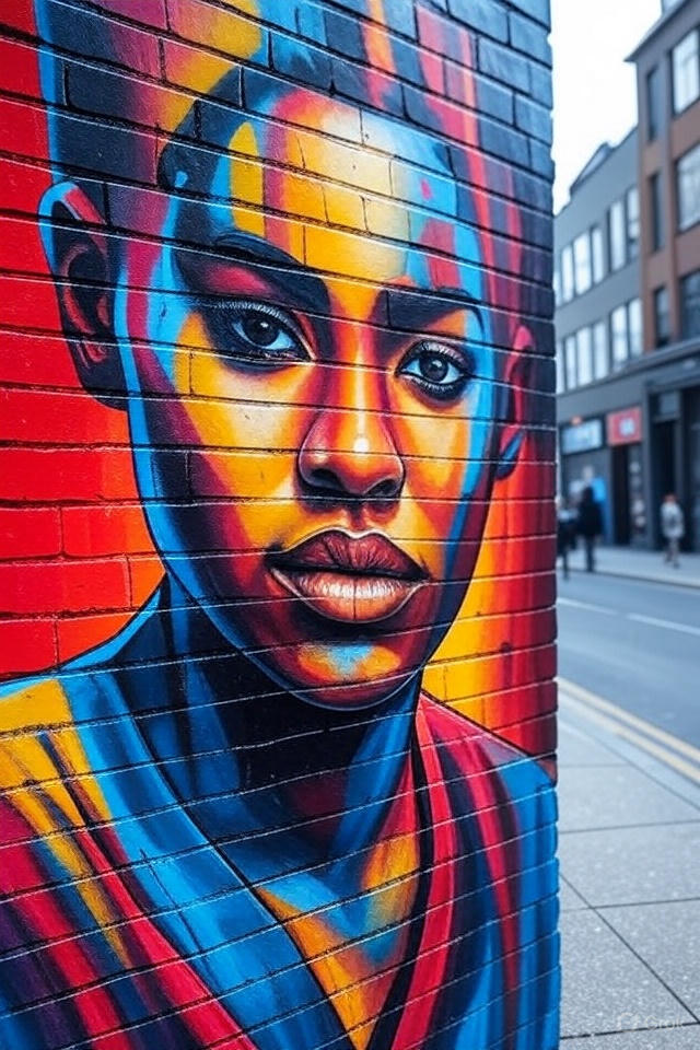 Example of Street Graffiti Generator