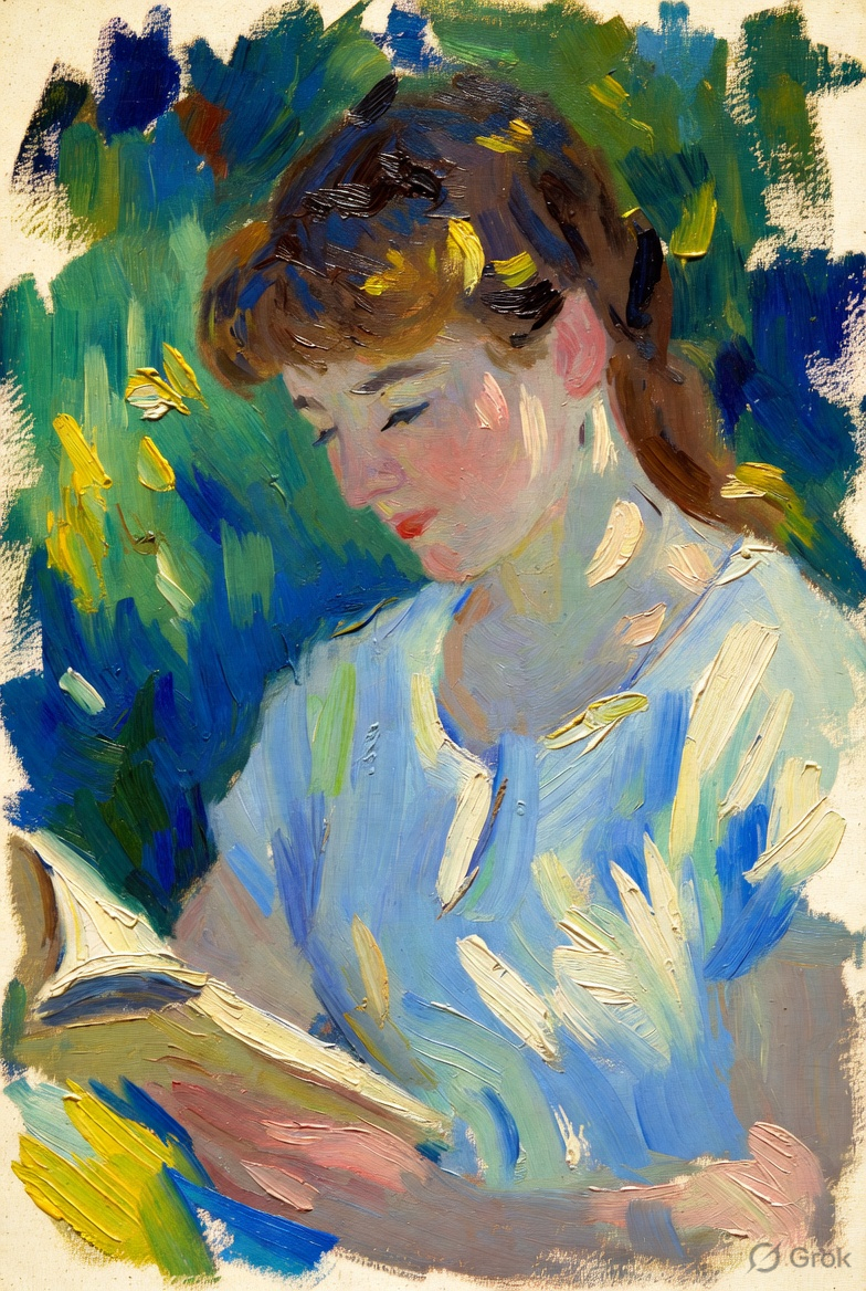 Example of Impressionist Outdoor Portrait
