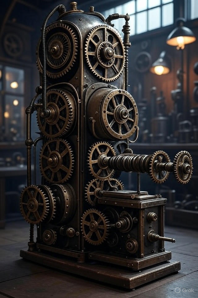 Example of Steampunk Invention Generator